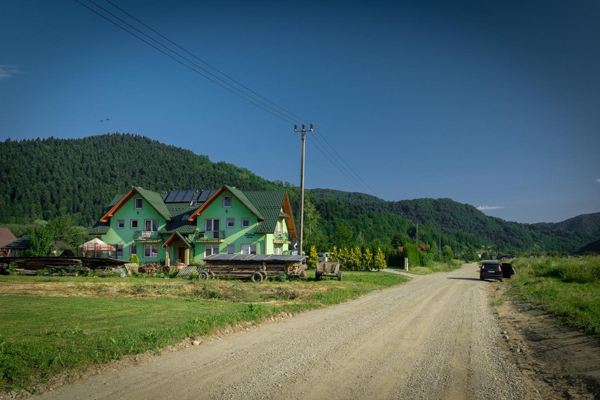 Zielone Zacisze Hotell Krościenko Exteriör bild